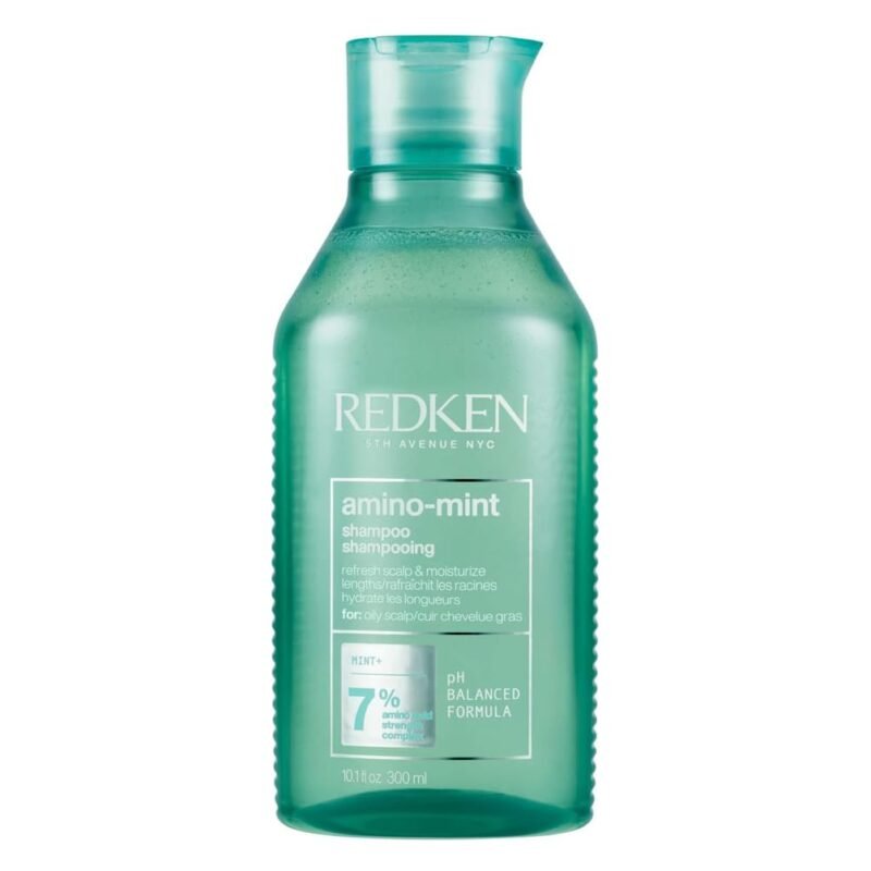 REDKEN Scalp Relief Shampoo, Soothing Formula, Cleanses and Purifies Greasy Hair and Sensitised Lengths, Refreshes the Roots and Adds No Weight, Amino Mint, 300 ml, photo 1 of 1