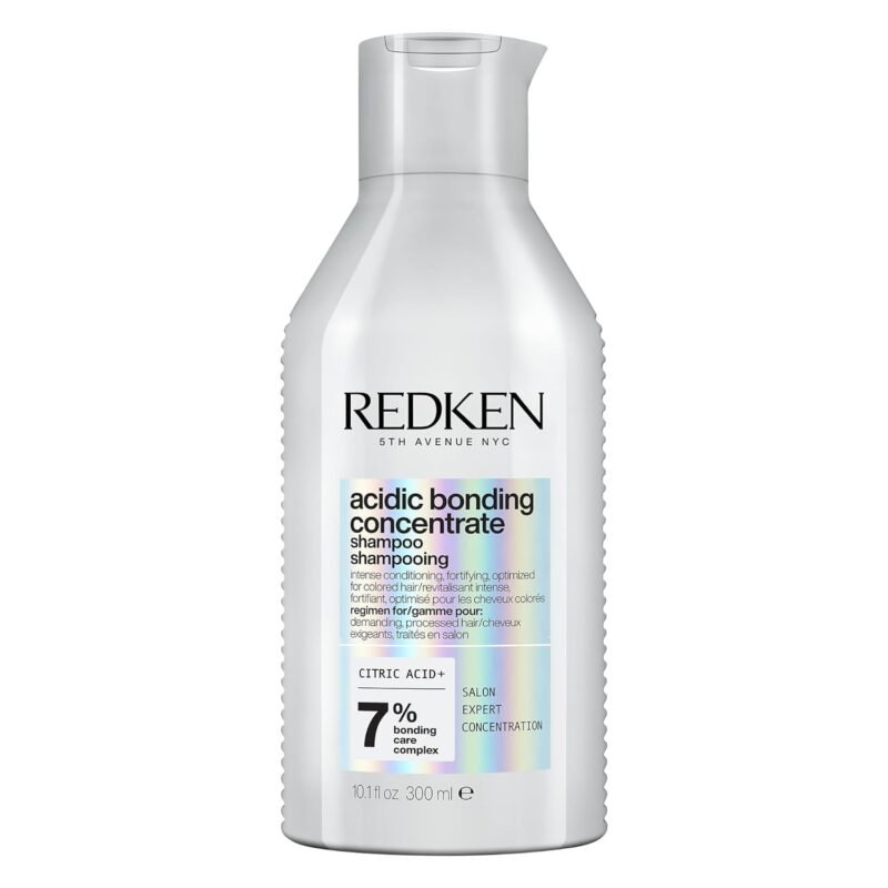 REDKEN Acidic Bonding Concentrate Shampoo, Sulphate Free for a Gentle Cleanse, Strengthens Bonds, Repairs Damage & Protects Colour Treated Hair, 300ml, photo 1 of 1