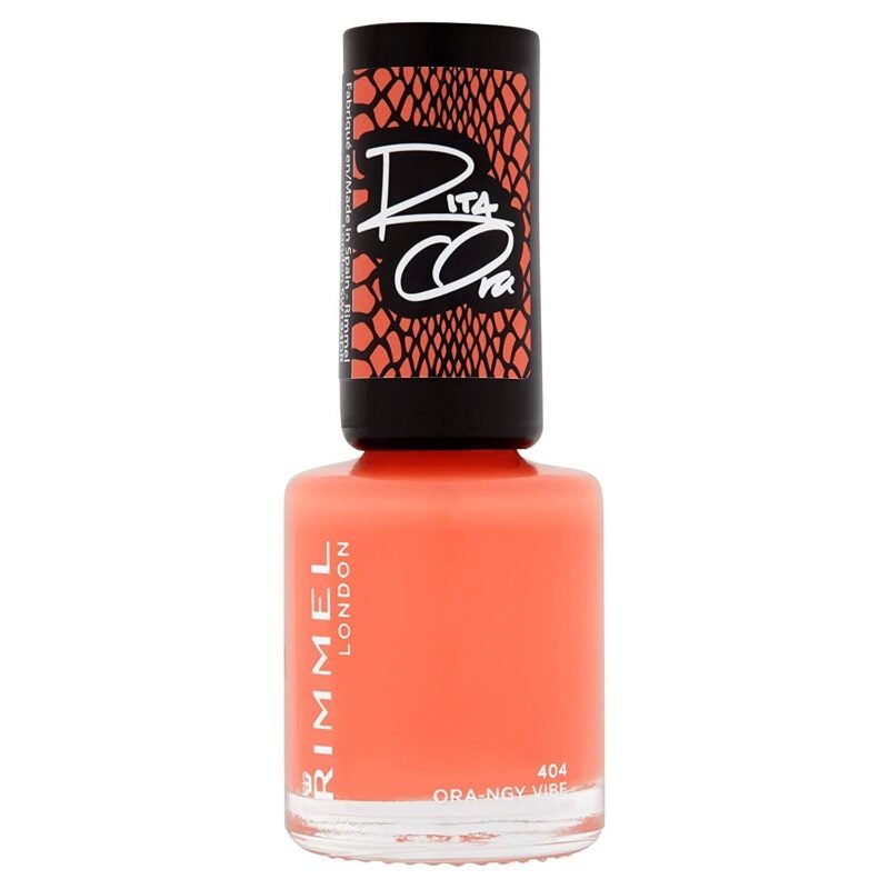 Rimmel London Rita Ora 60 Seconds Super Shine Nail Polish, Ora-Ngy Vibe - 404, 8 ml,  May Vary, photo 1 of 1