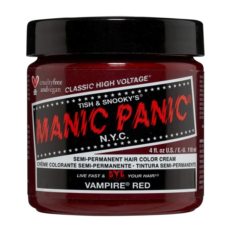 Manic Panic High Voltage Classic Cream Formula, Vampire Red, 0.118 kg 612600110326, photo 1 of 1