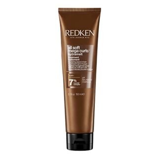 REDKEN All Soft Mega Curls, HydraMelt Leave-In Conditioner Treatment, For Dry Curly, Coily Hair, Nourishes and Adds Bounce, Shine and Definition, Vegan Formula, 150ml