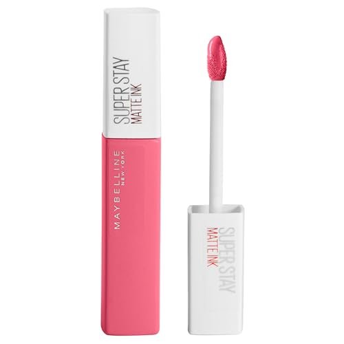 Maybelline Superstay Matte Ink Longlasting Liquid, Pink Lipstick, Up To 12 Hour Wear, Non Drying, 125 Inspirer, 5 ml,, photo 1 of 1