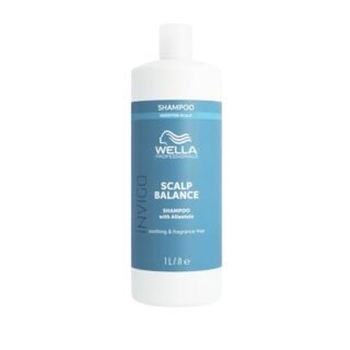Wella Professionals Invigo Balance Senso Calm - Gentle Cleansing Shampoo - Dry Scalp Shampoo For Sensitive Scalps - Fragrance Free (1l)