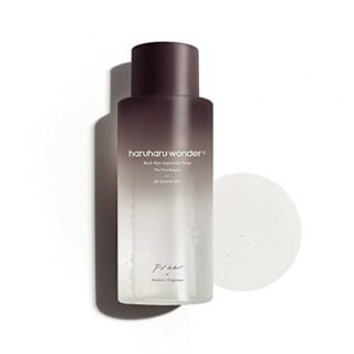 Haruharu Wonder Black Rice Hyaluronic Toner for Sensitive Skin, 10.1 fl oz / 300ml | Alcohol Free, Fragrance Free | Vegan, Cruelty Free, EWG-Green?