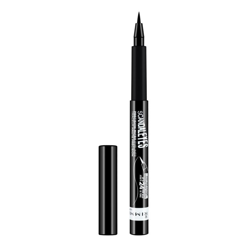 Rimmel - Scandal'eyes Precision eyeliner - Ultra precise felt tip - Long Wear, no burr - 001 Black - 1.1ml, Liquid, photo 1 of 1
