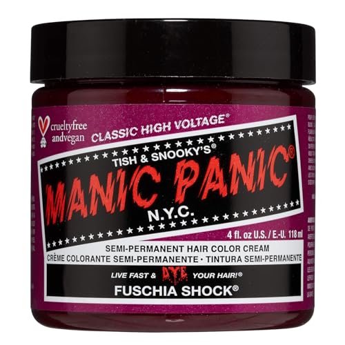 Manic Panic High Voltage Classic Cream Formula, Fuschia Shock, 0.118 kg 612600110135, photo 1 of 1