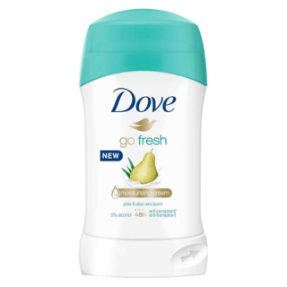 Dove Anti-perspirant Deodorant Stick Pear & Aloe Vera 40ml X