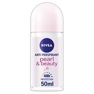 NIVEA Pearl & Beauty Anti-Perspirant Deodorant Roll-On 50 ml Fresh Fragrance Deodorant for Women, Roll-On Deodorant for Women, Deodorant Women's