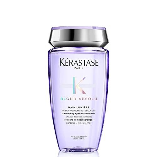 Kerastase Blond Absolu, Hydrating Illuminating Shampoo, For Lightened, Highlighted and Grey Hair, With Hyaluronic Acid & Edelweiss Flower, Bain Lumiere, 250ml, photo 1 of 1