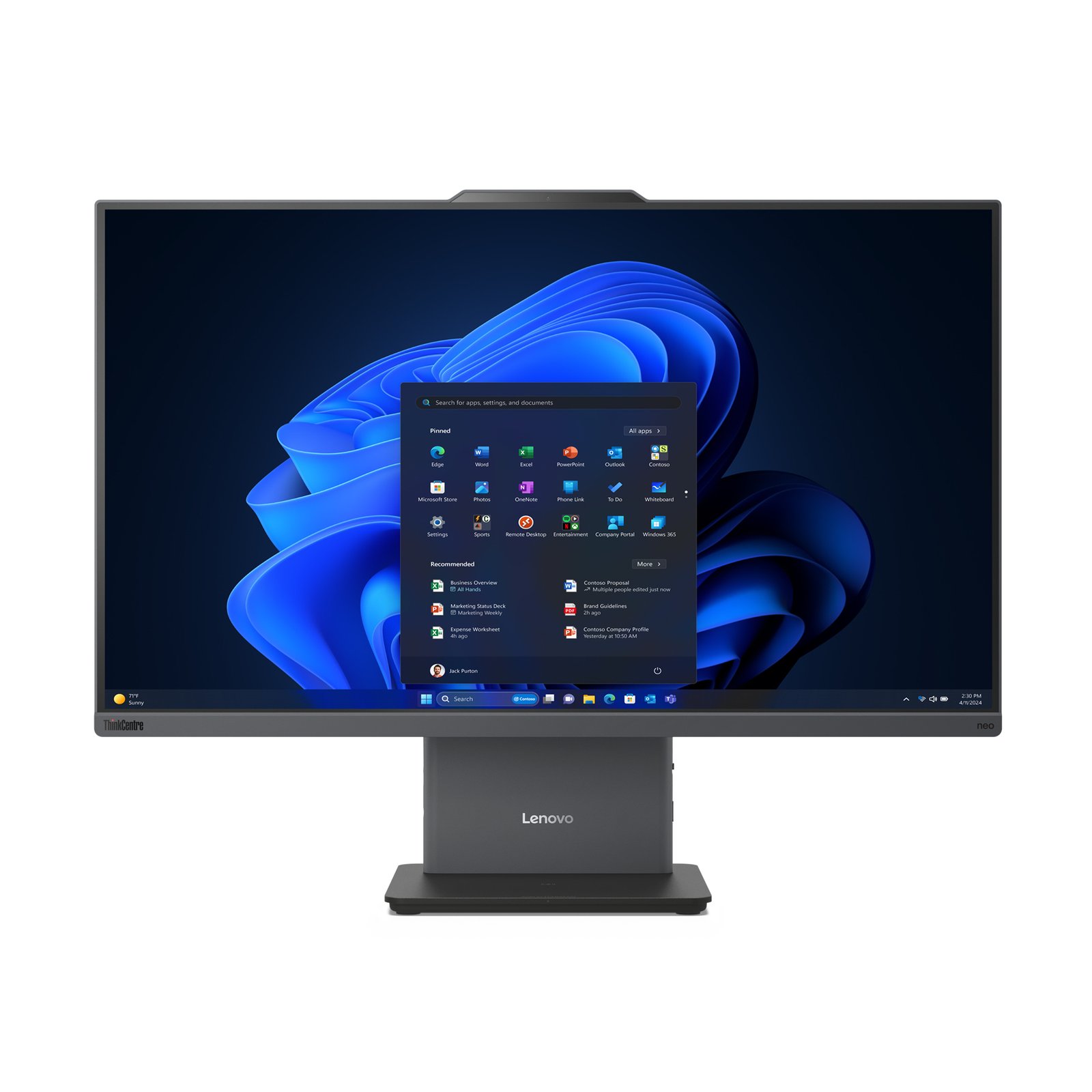 Lenovo ThinkCentre neo 50a G5 i5-13420H 16GB/512SSD AIO 27 FHD W11P 1YR