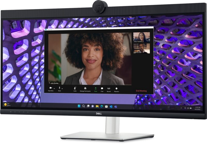 Dell 34 - P Series P3424WEB 4K 34" Curved Monitor - Black, photo 1 of 1