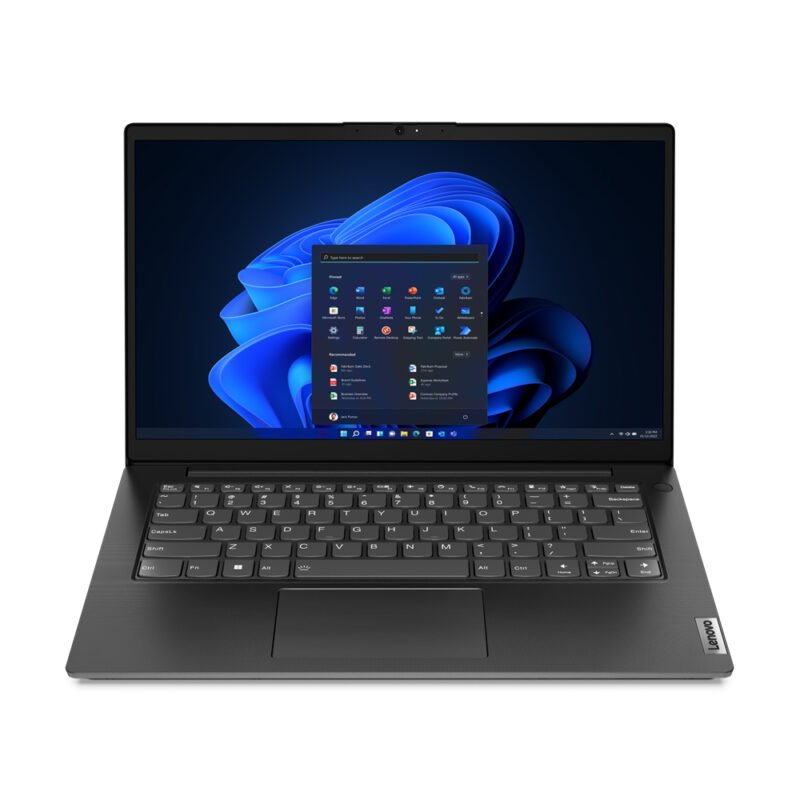 Lenovo V15 G4 AMN Laptop, 15.6 Inch Full HD 1080p Screen, AMD Ryzen 5 7520U 7th Gen, 16GB LPDDR5 RAM, 256GB SSD, AMD Radeon 610M Graphics, Windows 11 Pro, photo 1 of 1
