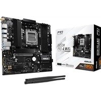 ASRock B850M Pro-A WiFi AMD AM5 Socket Motherboard, Micro-ATX, 4x DDR5 Slots, 3x M.2 Sockets, 2x USB-C Port, 2.5GbE LAN, Wi-Fi 6E, 1x DisplayPort / 1x HDMI Port