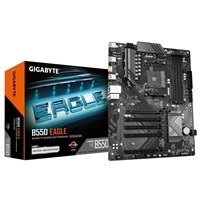 Gigabyte B550 EAGLE AMD AM4 Socket Motherboard, ATX, 4x DDR4 Slots, 2x M.2 Sockets, 2x USB-C Port, GbE LAN, 1x HDMI Port