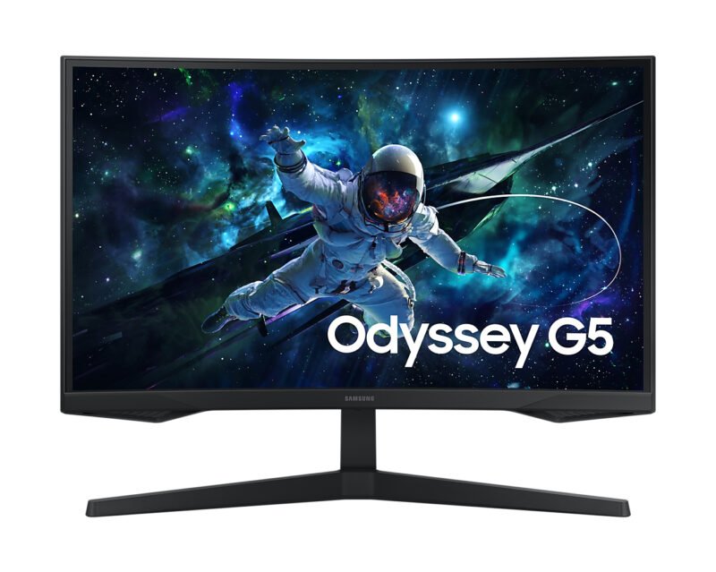 Samsung Odyssey G5 Dual WQHD 27" Gaming Monitor - Black, photo 1 of 1