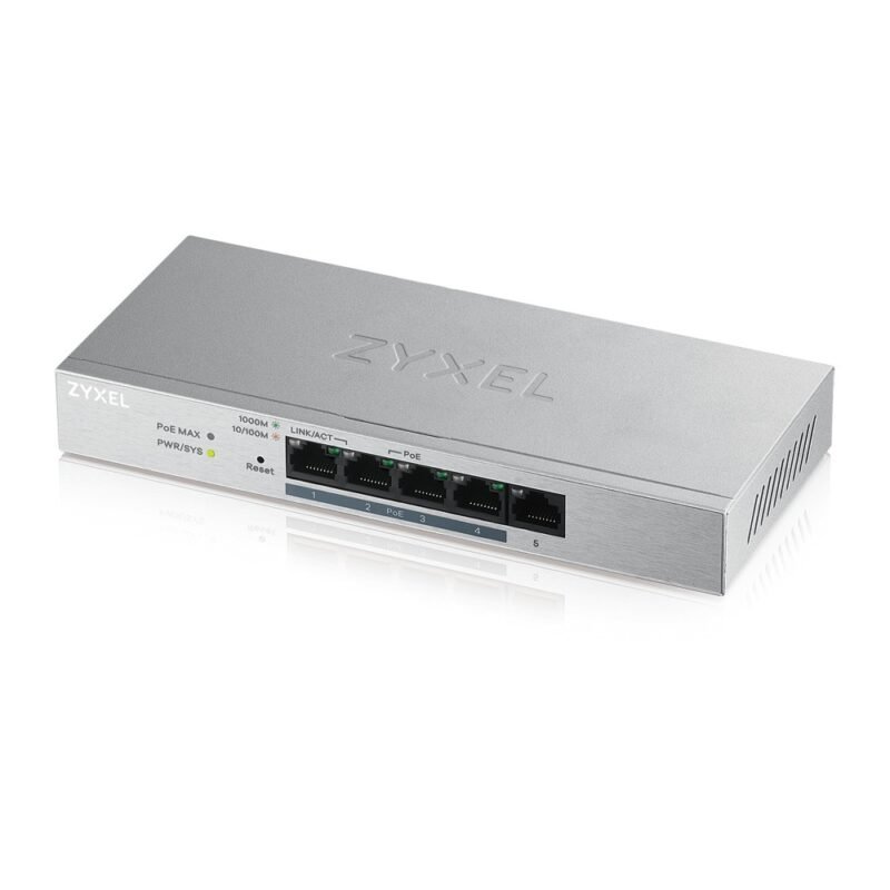 ZYXEL GS1200-5HP v2 - switch - 5 ports - Managed, photo 1 of 1