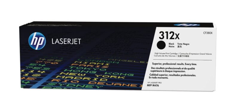 HP 312X high-capacity zwarte LaserJet tonercartridge, foto 1 van 1