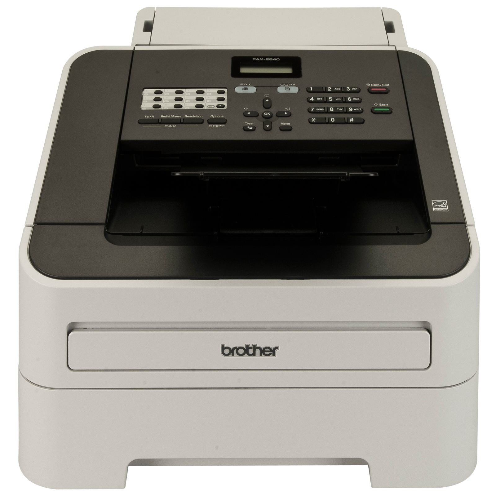 BROTHER FAX-2840 Facsimile/Copier Machine - Laser - Monochrome Digital Copier - 20 cpm Mono
