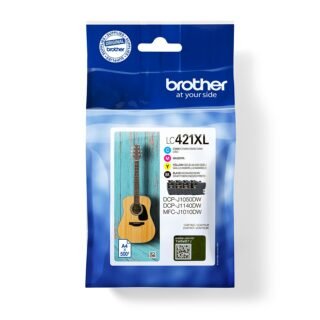 BROTHER LC421XL - 4-pack - XL - black, yellow, cyan, magenta - original - ink cartridge