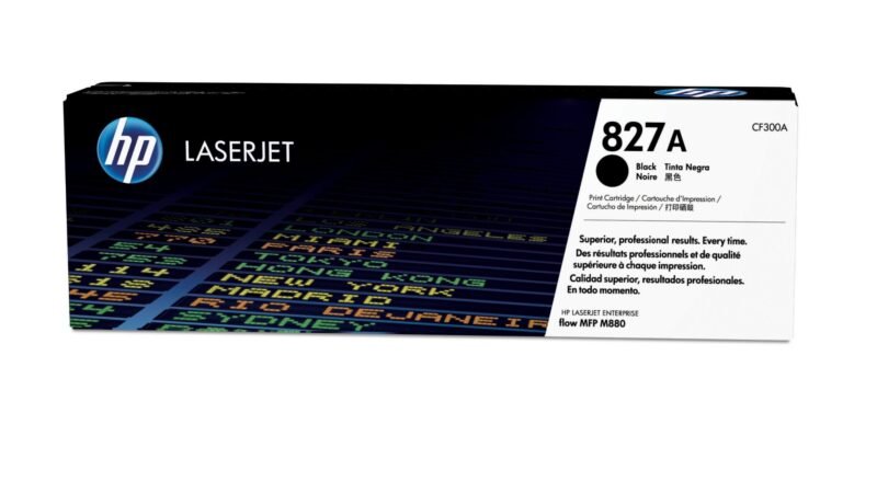 HP 827A originele zwarte LaserJet tonercartridge, foto 1 van 1