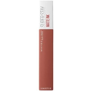Maybelline Superstay Matte Ink Longlasting Liquid, Brown Nude Lipstick, Up to 12 Hour Wear, Non Drying, 70 Amazonian, 5 ml