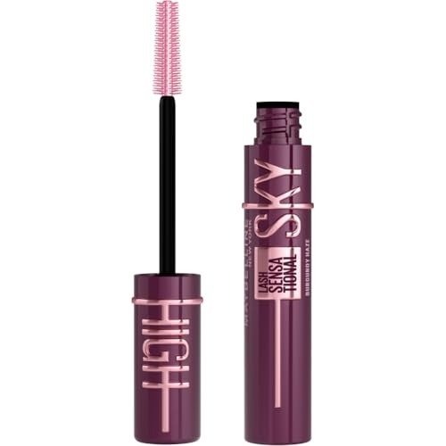 Maybelline Mascara Lash Sensational Sky High Volumizing and Thickening Eyelash Lengthening. Flake Free Formula, Burgundy Haze, photo 1 of 1