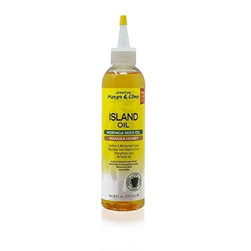 Jamaican Mango & Lime - Island Oil 237ml  - Lubricates scalps, Nourishes roots and strengthens locks. Helps soothe dry scalp. Sulphate and Paraben Free., photo 1 of 1