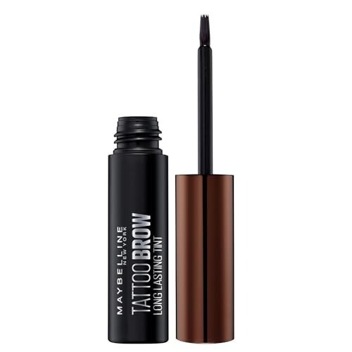 Maybelline New York Tattoo Brow Peel Off Eyebrow Gel Tint, Semi-Permanent Colour, Waterproof, Lasts up to 3 Days, Colour: Dark Brown, photo 1 of 1