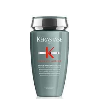 Kerastase Genesis Homme Mens Shampoo, Anti-Fall Thickening Shampoo, for Weakened and Thinning Hair, Bain De Masse Epaississant, 250 ml