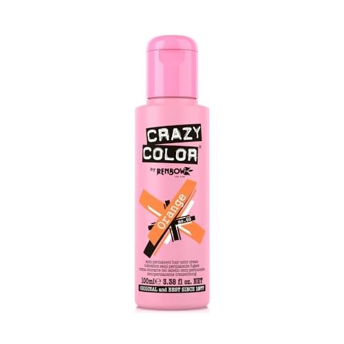Renbow Crazy Color Semi Permanent Hair Color Cream Orange No.60 100ml, photo 1 of 1