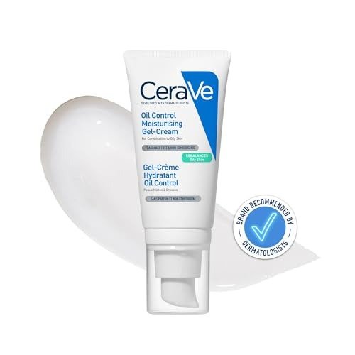 CeraVe Oil Control Gel-Cream Moisturiser With Oil Absorbing Technology & Ceramides For Combination and Oily Skin 52ml, photo 1 of 1
