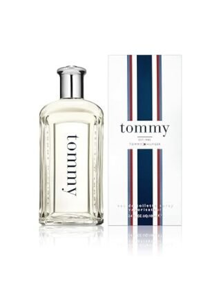 Tommy Hilfiger  Tommy Eau de Toilette 100 ml  Perfume for Men  Fougere Fragrance  Citrus and Fruity Notes  Transparent Glass Bottle