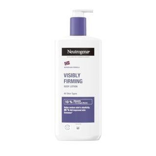 Neutrogena Norwegian Formula Visibly Renew Firming Body Lotion (1 x 400ml), Nourishing Body Cream Designed to Help Restore Skin's Elasticity, Moisturiser made with Glycerin for Skin Hydration