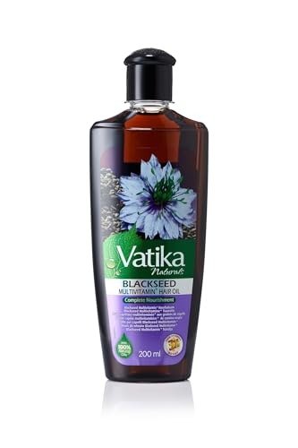 Vatika Naturals Black Seed Enriched Hair Oil - 200ml With Natural & Herbal Extracts, Provides Strengthen & Nourishment, Promotes Strong & Shiny Hair, photo 1 of 1