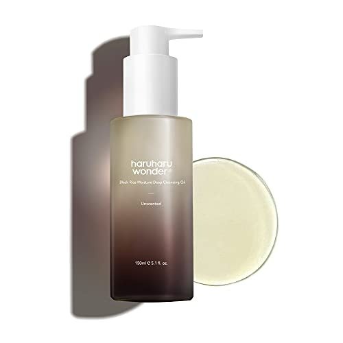 Haruharu Wonder Black Rice Moisture Deep Cleansing Oil 150ml, Korean Facial Cleanser, Makeup Remover, Vegan, Cruelty Free, photo 1 of 1