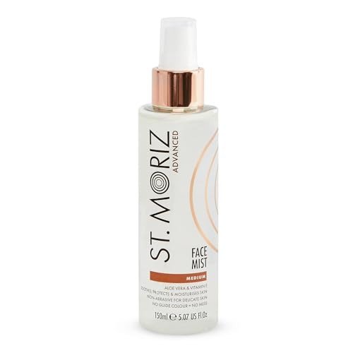 St Moriz Advanced Instant Tanning Face Mist with Aloe Vera & Vitamin E, Fast Drying Vegan Fake Tan, Medium (150ml), photo 1 of 1