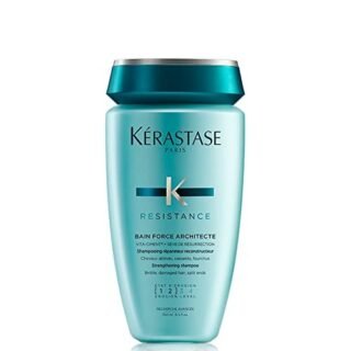 Kerastase Resistance Force Architecte, Daily Strengthening Shampoo, for Damaged, Brittle Hair, with Vita-Ciment Complex, 250ml