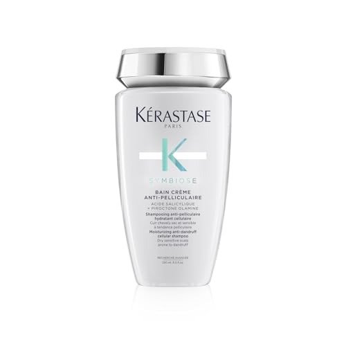 Kerastase Symbiose, Moisturising Anti-Dandruff Cellular Shampoo, For Dry, Sensitive Scalps Prone To Dandruff, Sulphate-Free, Silicone-Free, Bain Creme Anti-Pelliculaire, 250 ml, photo 1 of 1