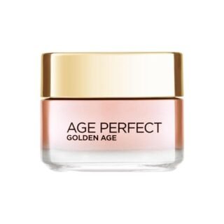 L'Oreal Paris Age Perfect Golden Age Rosy Day Cream 60+, Moisturising, Reactivates Radiance with Instant Glow, Peony Native Cells, Calcium B3, 50ml