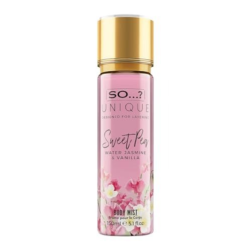 So? Unique Womens Vegan Sweet Pea Body Mist Fragrance Spray 150ml, photo 1 of 1