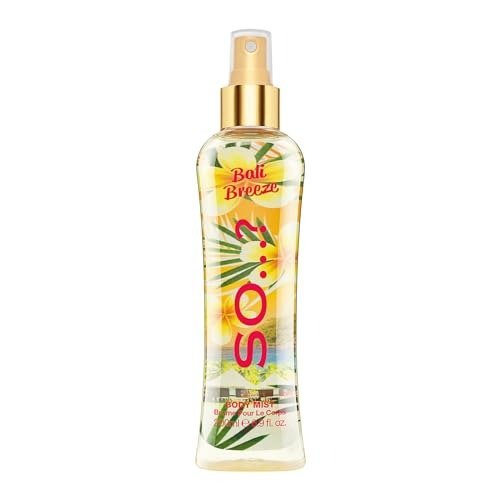 So Summer Escapes Womens Bali Breeze Body Mist Fragrance Spray 200ml, photo 1 of 1