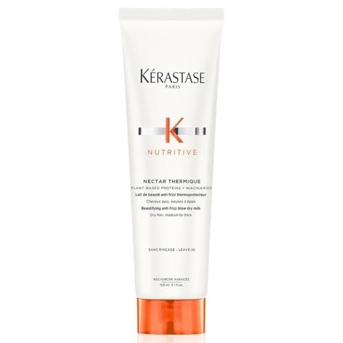 Kerastase Nutritive Nectar Thermique, Anti-Frizz Blow-Dry Milk for Dry Medium to Thick Hair with Niacinamide, Protects from Heat Styling and Reduces Frizz, 150 ml, photo 1 of 1