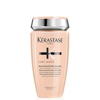Kerastase Curl Manifesto, Shampoo, For Curly to Very Curly and Coily Hair, With Manuka Honey and Ceramide, Bain Hydratation Douceur, 250 ml