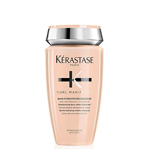 Kerastase Curl Manifesto, Shampoo, For Curly to Very Curly and Coily Hair, With Manuka Honey and Ceramide, Bain Hydratation Douceur, 250 ml, photo 1 of 1
