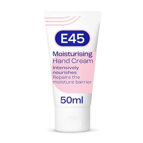 E45 Daily Hand Cream 50 ml ? E45 Hand Cream for Very Dry Hands - Hand Moisturiser for Dry Skin and Sensitive Skin - Non-Greasy Hand Repair Cream for Soft and Supple Hands - Fast Absorption Formula, photo 1 of 1