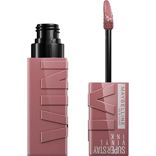 Maybelline New York Lip Colour, Smudge-free, Long Lasting up to 16h, Liquid Lipstick, Shine Finish, SuperStay Vinyl Ink, 110 Awestruck, photo 1 of 1