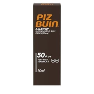 Piz Buin Allergy Sun Sensitive Skin Face Cream SPF50+, 50ml