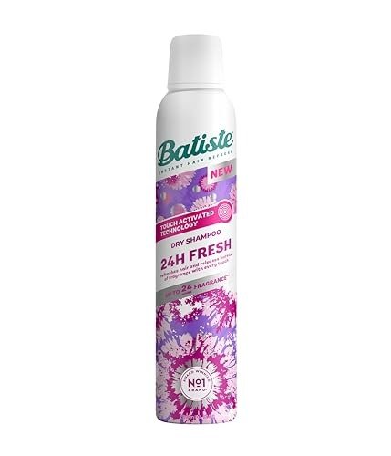 Batiste Dry Shampoo, 24H Fresh Waterless Shampoo, No Rinse Shampoo Hair Spray with Refreshing Fragrance, Touch Activated Dry Shampoo Spray, Vegan Friendly & Invisible, by Batiste Hair Care ? 200ml, photo 1 of 1