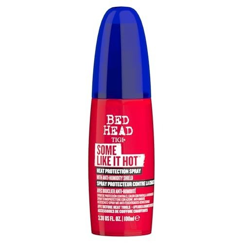 Bed Head by TIGI Some Like It Hot Heat Protection Spray - Heat Defence Shield with Anti Humidity protection and Frizz Control for hair that's heat styled, 100ml, photo 1 of 1