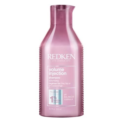REDKEN Shampoo, For Flat/Fine Hair, Citric Acid, Adds Lift & Volume, Volume Injection, 300 ml, photo 1 of 1